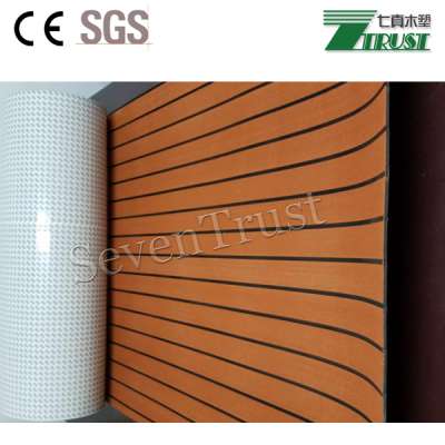 Hot selling marine decking sheet composite teak decking for boat yacht eva boat platform decking floor